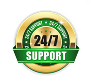 24*7 support