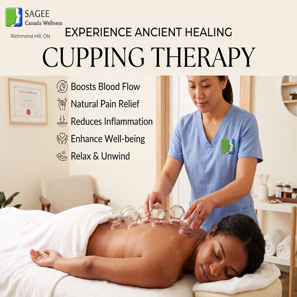 TCM Clinical Services cupping therapy by sagee canada wellness